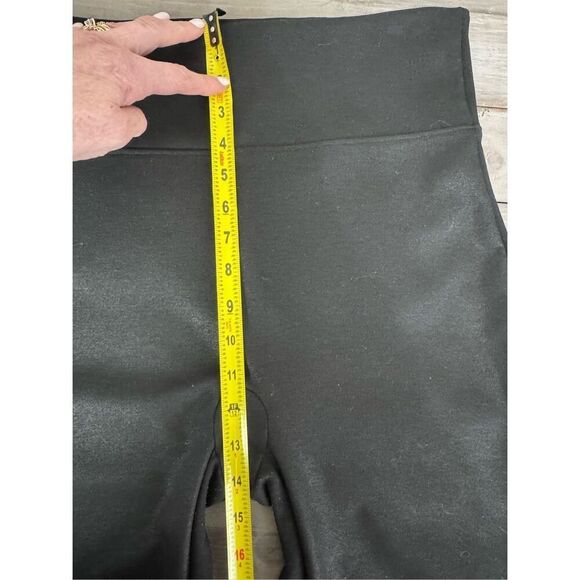 Spanx Red Hot Label Size XL Black Leggings Shape wear - Picture 7 of 10